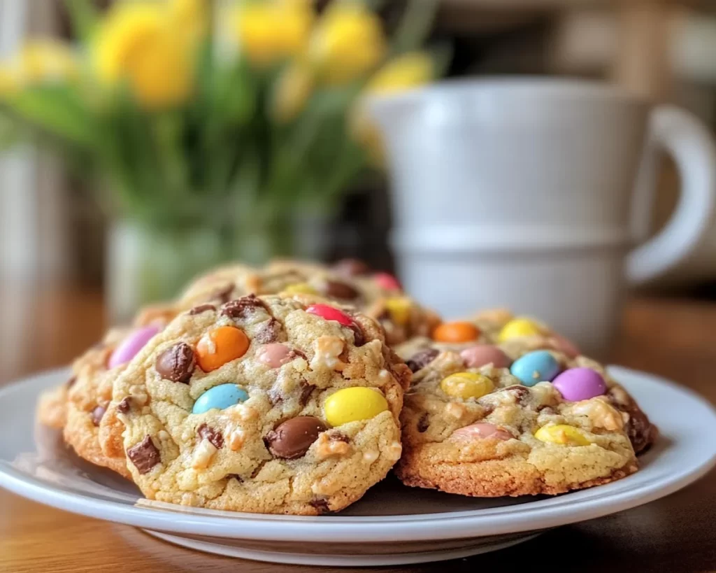 Spring Cookies: Cadbury Egg Cookies (Bakery Style)