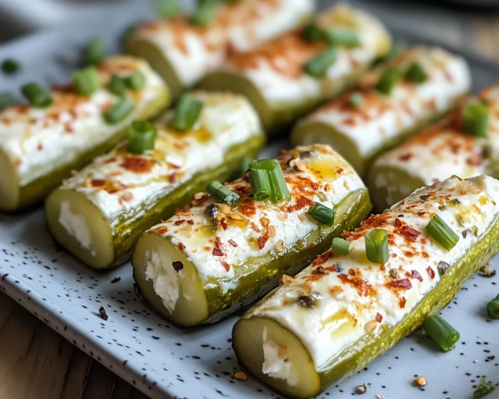 Weird Snacks: Pickle and Cream Cheese Roll Ups in 10 Minutes