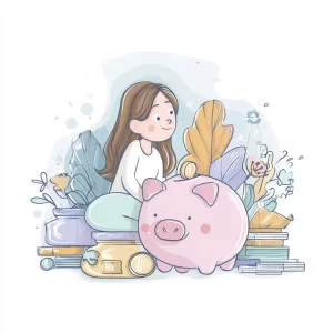 Easy Money Savings Challenge for Kids