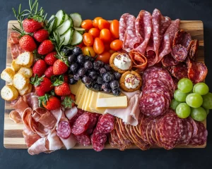 Spring Charcuterie Board Ideas with Mini Desserts in 5 Steps