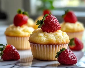 Spring Baking: Strawberry Lemon Muffins in 5 Steps