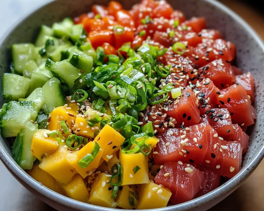 Summer Dinner Ideas: Spicy Tuna Poke Bowl in 15 Minutes