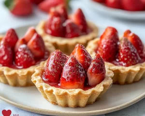 Spring Desserts: Mini Strawberry Tarts in 5 Steps