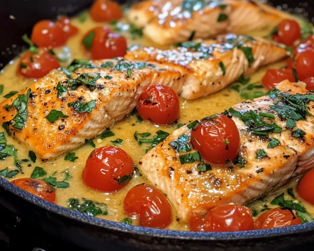 Spring Dinner Ideas: Creamy Tuscan Salmon in 20 Minutes