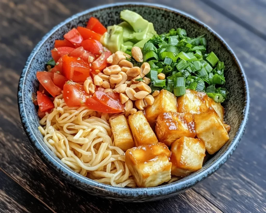 Summer Meals: Cold Peanut Noodle Bowl in 15 Minutes