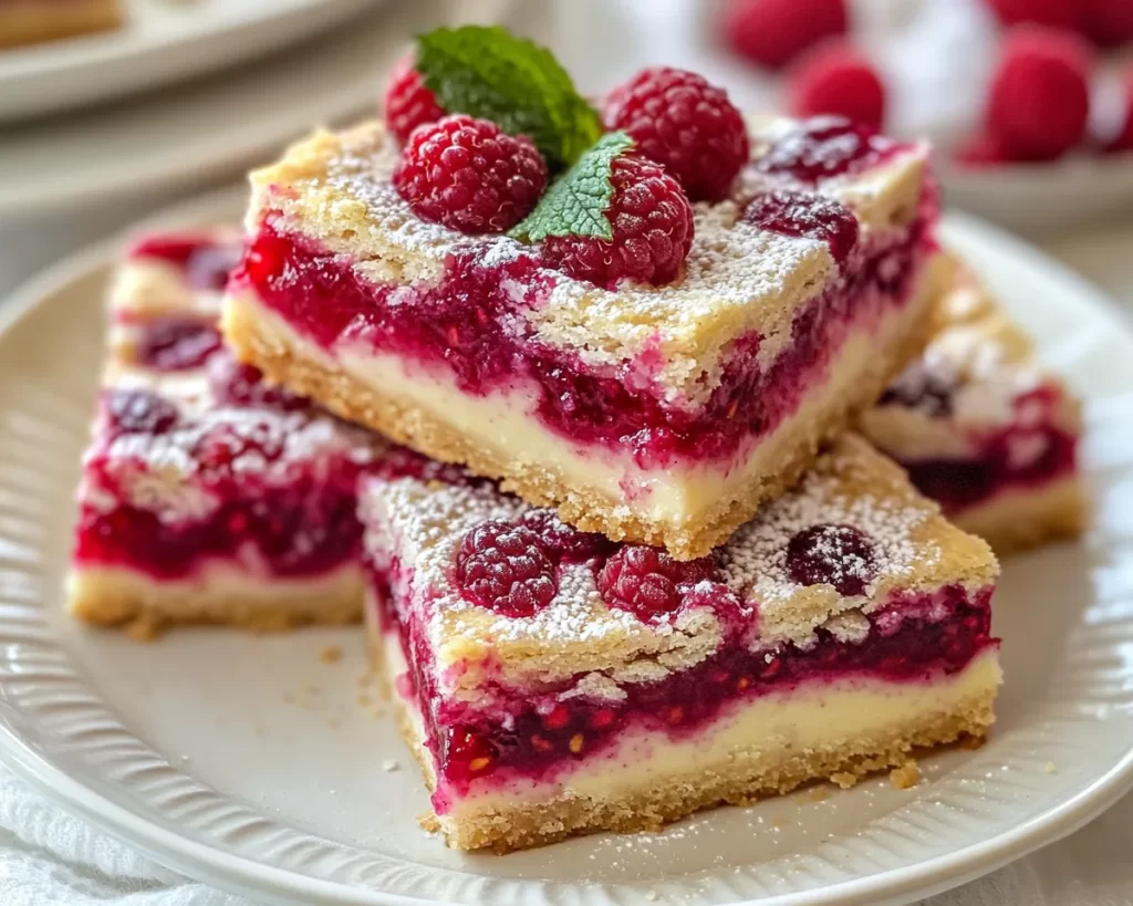 Spring Desserts: Berry Shortbread Bars in 5 Steps