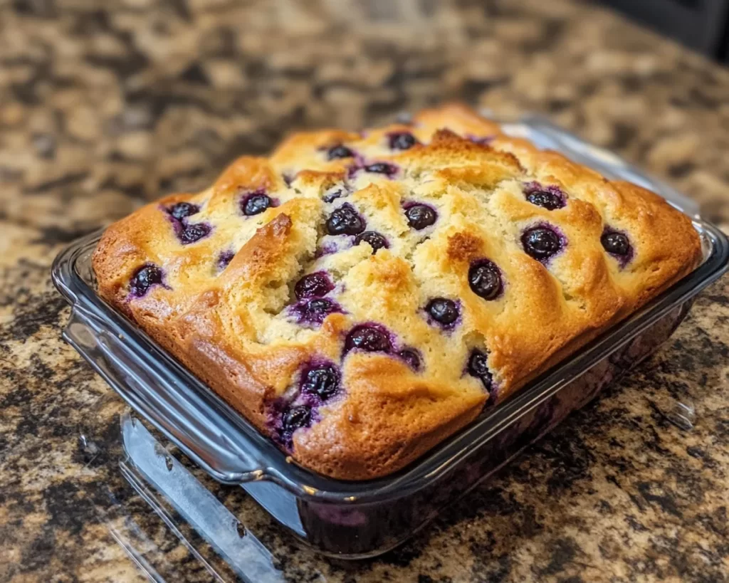 Spring Baking: Blueberry Cream Cheese Bread in 7 Steps