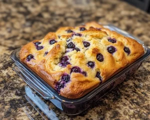 Spring Baking: Blueberry Cream Cheese Bread in 7 Steps