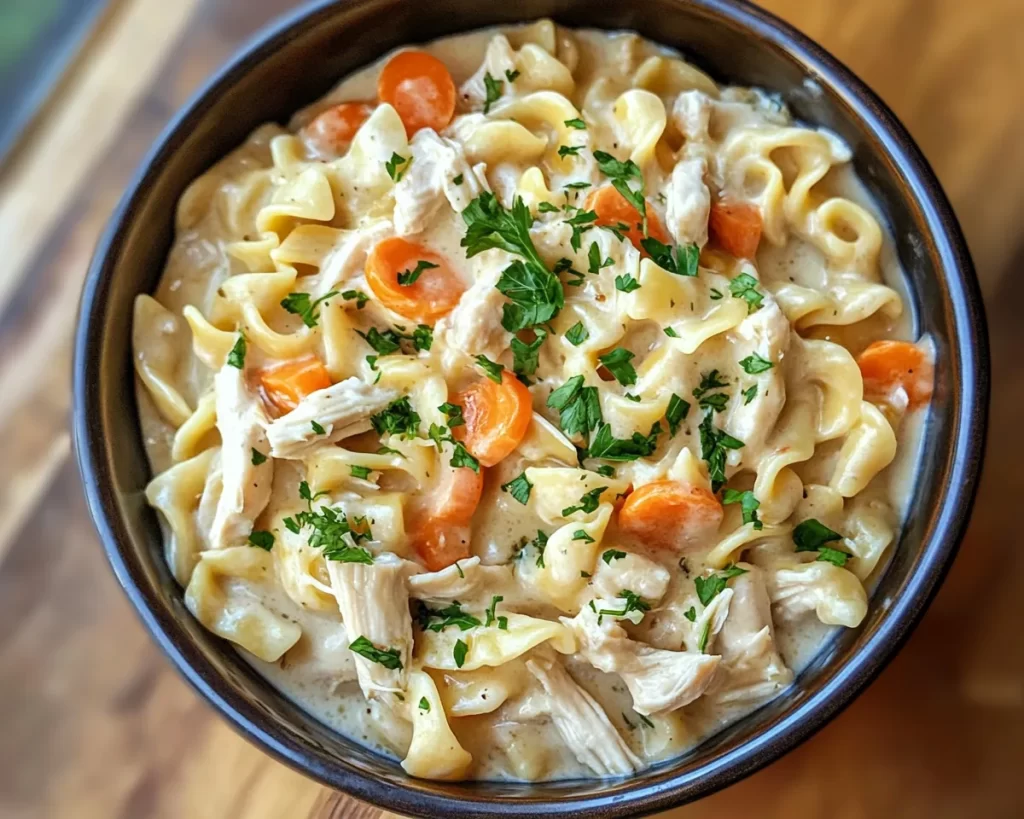 Easy Dinner Recipes for Family Comfort Foods: Creamy Chicken Noodle Casserole in 35 Minutes