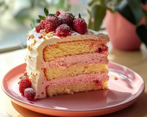 Spring Birthday Cake: Strawberry Layer Cake (Spring Style)