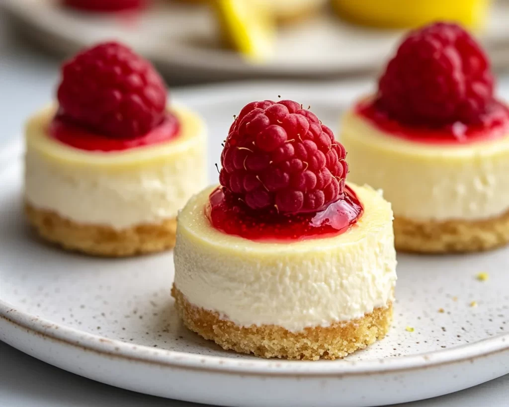 Spring Desserts: Raspberry Lemon Mini Cheesecakes in 7 Steps