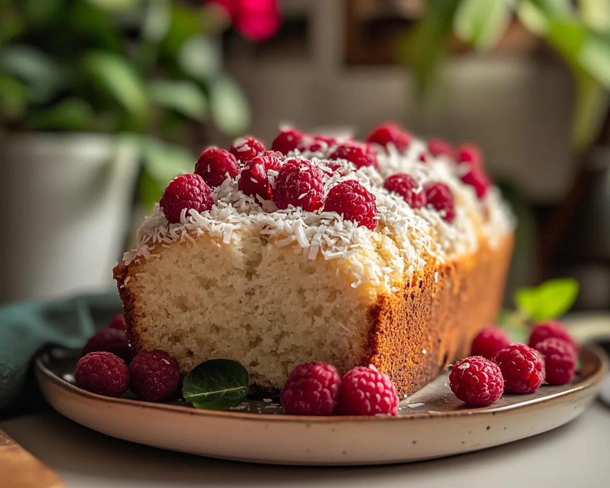 Spring Baking: Raspberry Coconut Bread in 5 Steps