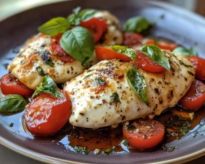 Summer Dinner Ideas: Caprese Chicken in 15 Minutes