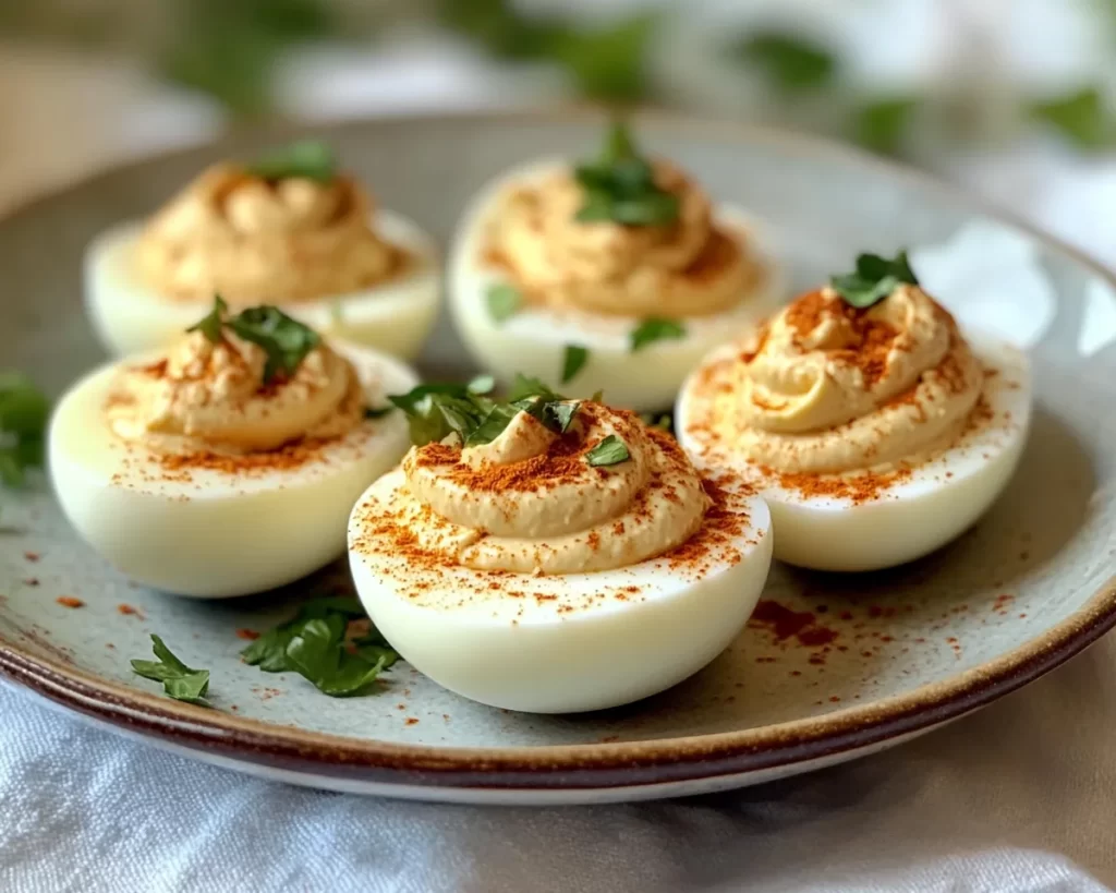 Easter Foods: Deviled Eggs With Smoked Paprika in 15 Minutes