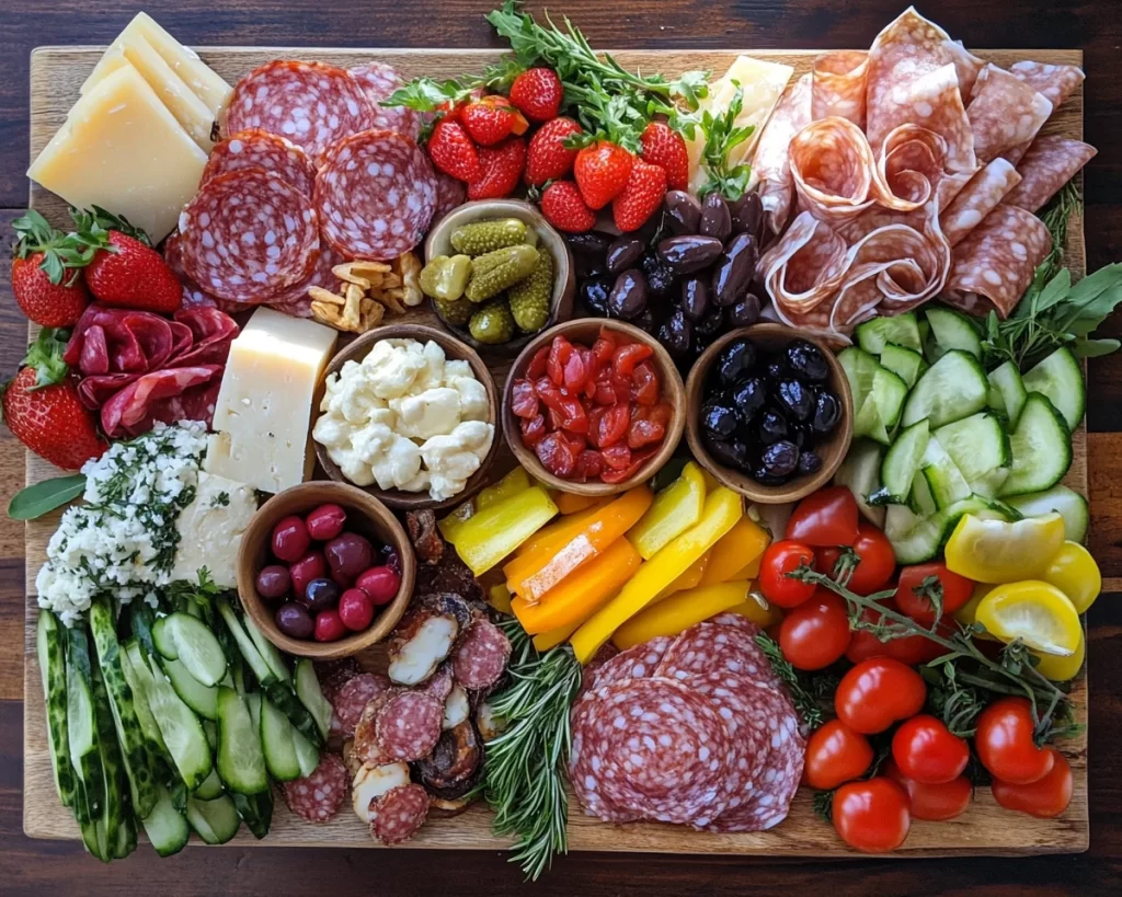 Spring Charcuterie Board Ideas with Fresh Veggies in 5 Steps