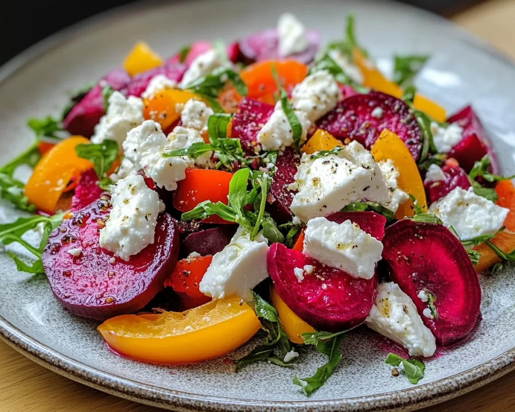 Spring Salads: Roasted Beet and Goat Cheese Salad in 25 Minutes
