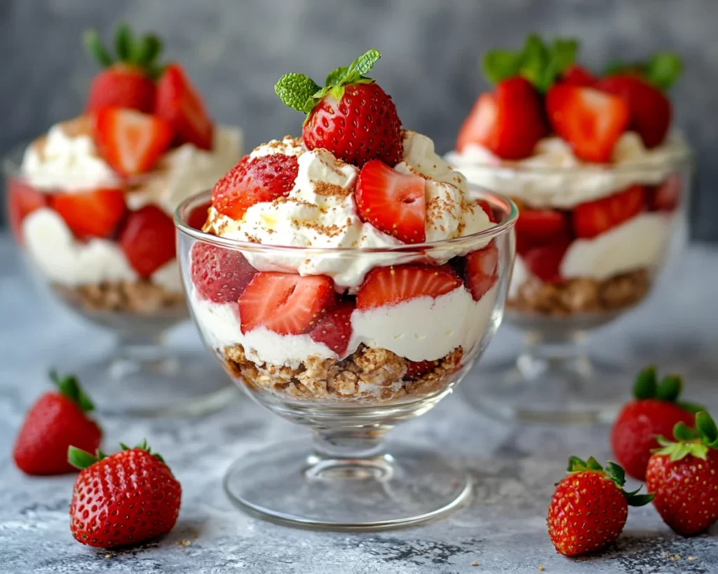 Spring Desserts: Strawberry Mascarpone Parfaits in 5 Steps