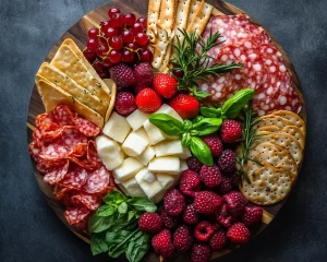 Spring Charcuterie Board Ideas with Berries & Brie in 5 Steps
