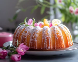 Spring Baking: Coconut Lemon Bundt Cake in 7 Steps