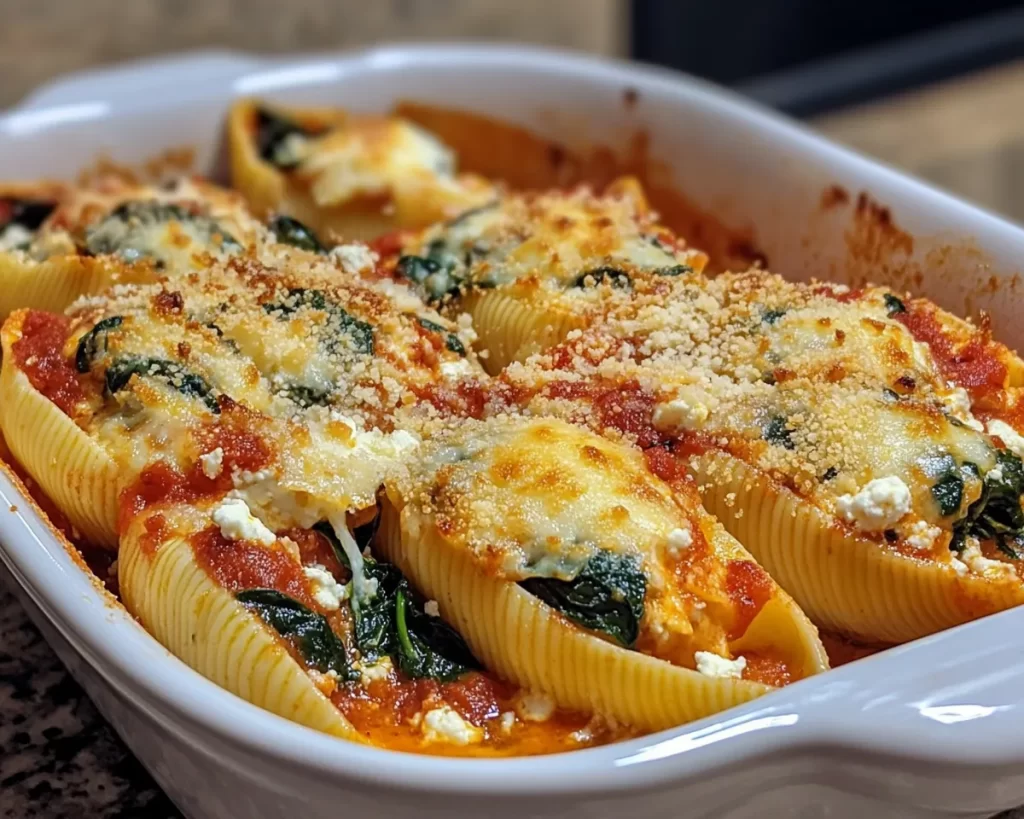 Spring Dinner Ideas: Spinach & Ricotta Stuffed Shells in 7 Steps
