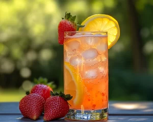 Spring Drinks: Strawberry Lemon Mocktail