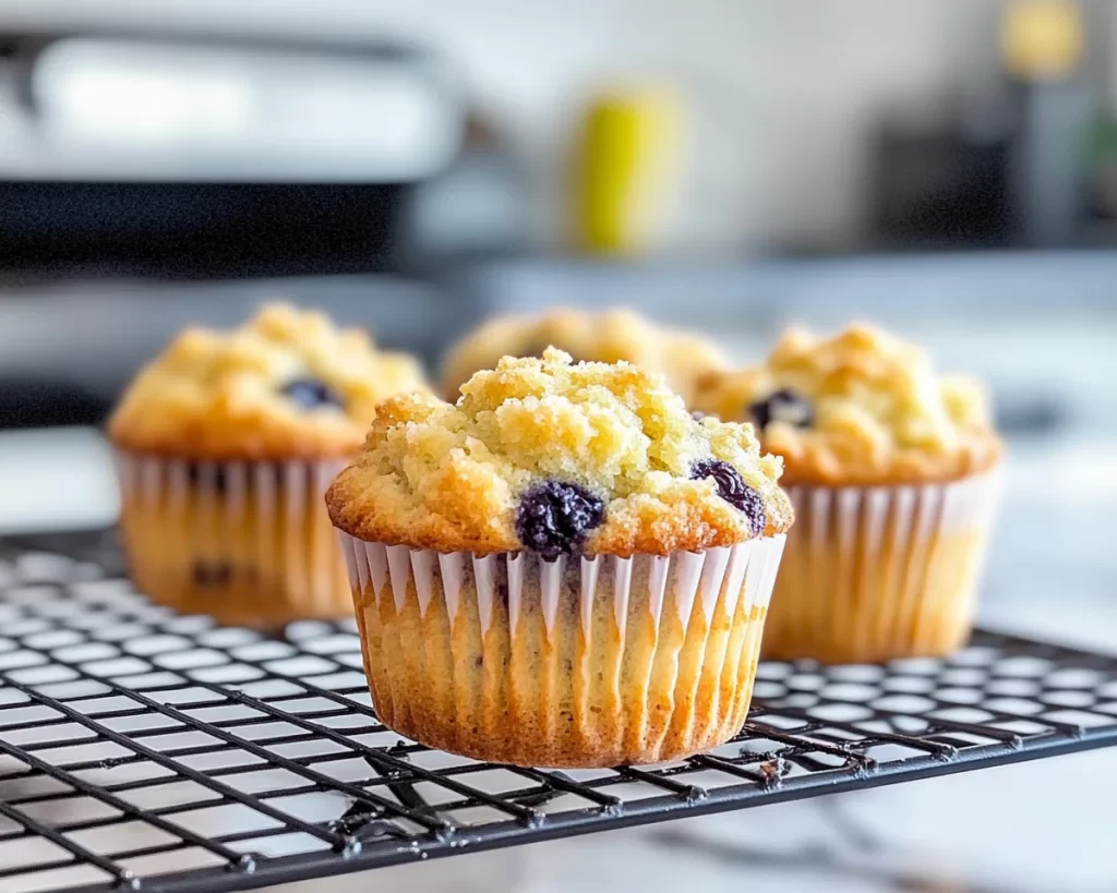 Spring Baking: Blueberry Muffins in 5 Easy Steps