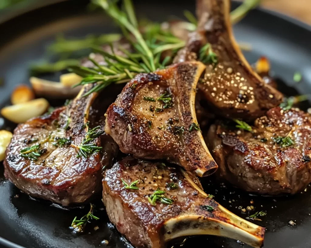 Easter Foods: Lamb Chops With Rosemary and Garlic in 25 Minutes