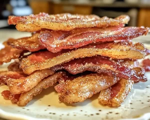 Weird Snacks: Sweet and Spicy Candied Bacon Crackers in 20 Minutes