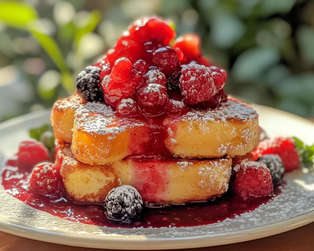 Spring Brunch: Brioche French Toast With Berry Compote in 20 Minutes