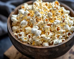 Weird Snacks: Everything Bagel Seasoned Popcorn in 10 Minutes