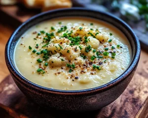 Spring Soup: Creamy Cauliflower Soup in 20 Minutes