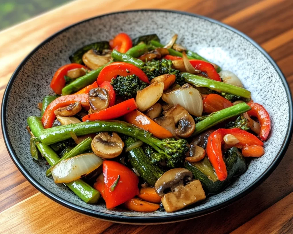 Spring Recipes Dinner: Spring Veggie Stir Fry in 15 Minutes