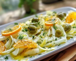 Spring Salad: Shaved Fennel Orange and Olive Salad in 15 Minutes