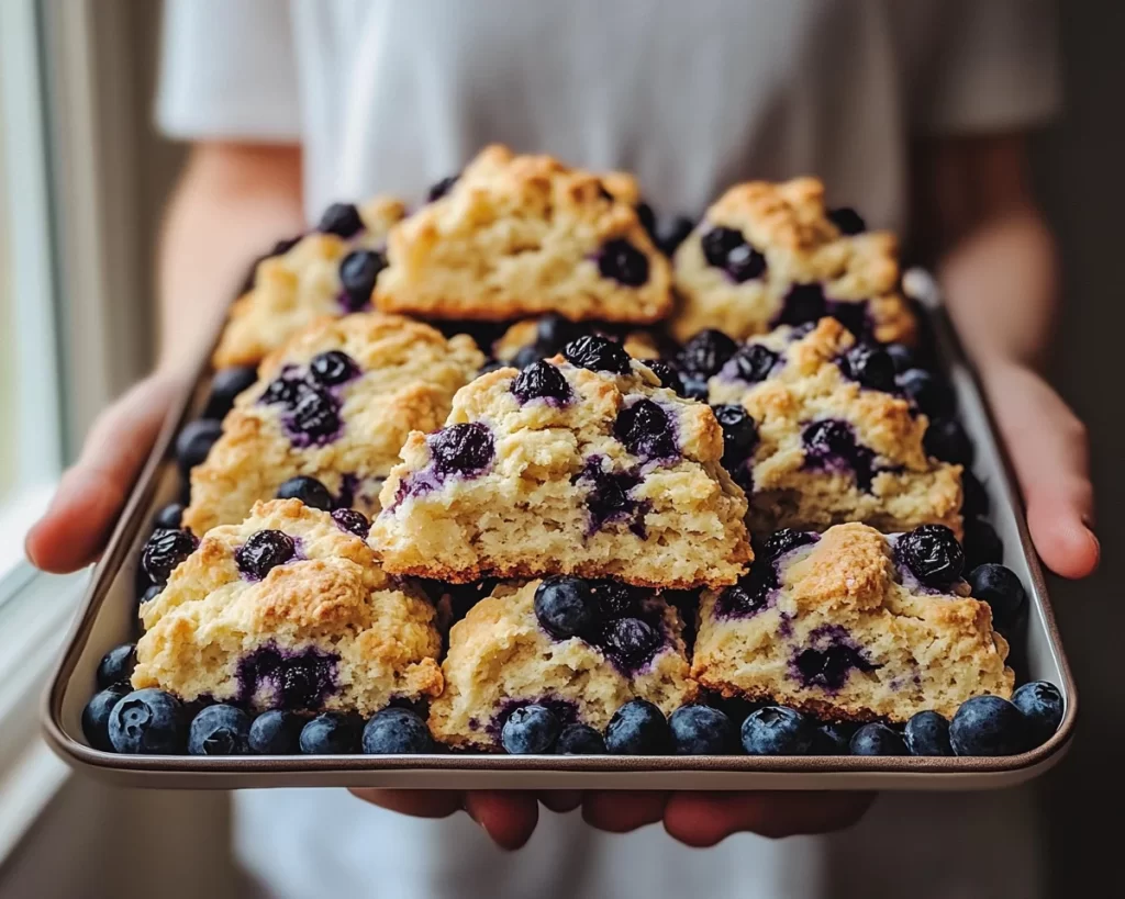 Spring Baking: Blueberry Lemon Scones in 5 Steps