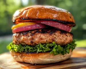 Summer Dinner Ideas: Grilled Lemon Garlic Turkey Burgers in 20 Minutes