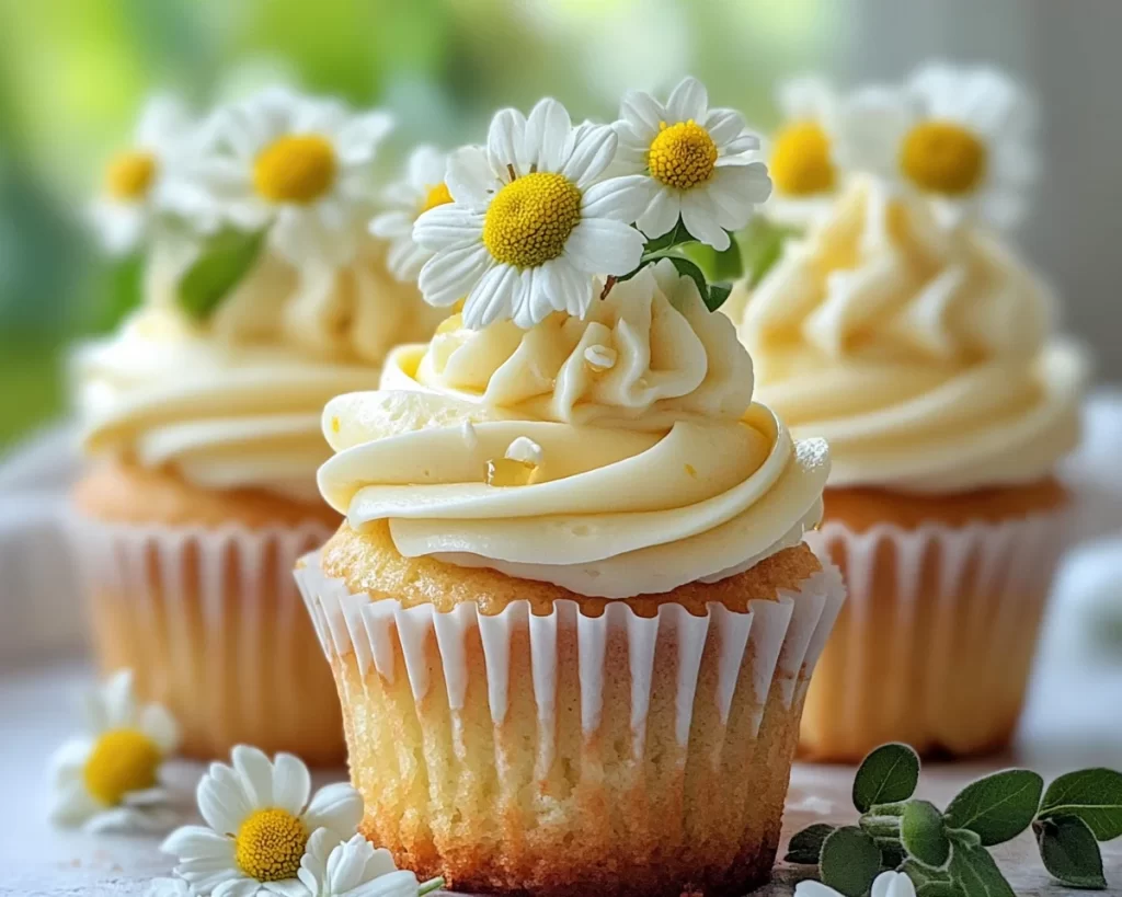 Spring Cupcakes: Lemon Honey Cupcakes in 5 Steps