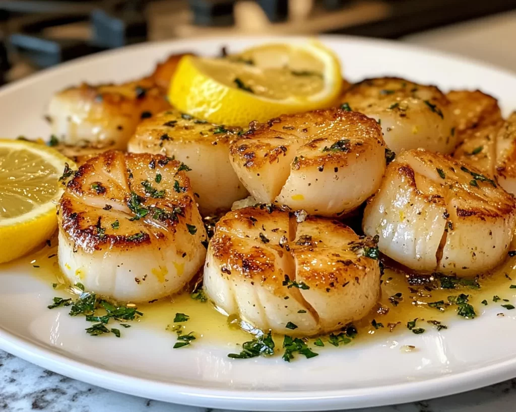 Spring Dinner Ideas: Garlic Lemon Butter Scallops in 15 Minutes