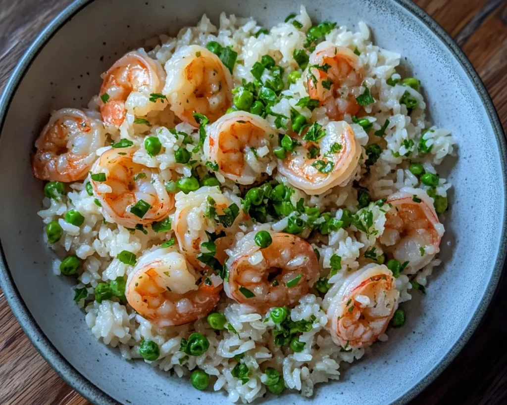 Spring Dinner Recipes: Garlic Butter Shrimp Rice in 20 Minutes