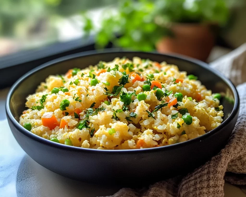 Healthy Easy Recipes: Cauliflower Fried Rice in 15 Minutes