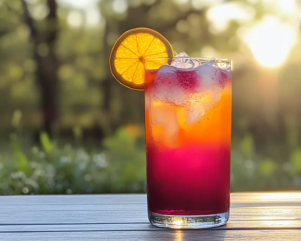 Spring Cocktails: Hibiscus Tequila Sunrise in 10 Minutes