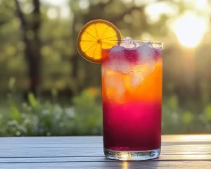 Spring Cocktails: Hibiscus Tequila Sunrise in 10 Minutes