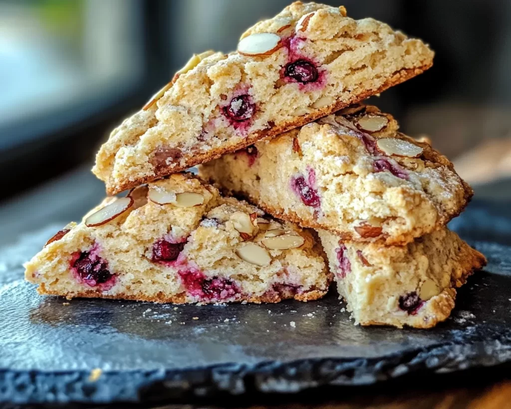 Spring Baking: Almond Berry Scones in 5 Steps