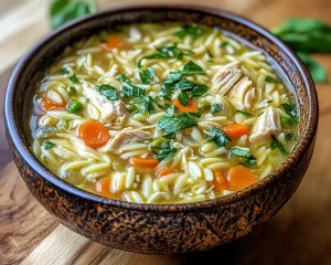 Spring Soup: Lemon Chicken Orzo Soup in 25 Minutes