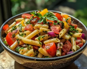 Summer Side Dishes: Easy Pasta Salad with Lemon Dressing
