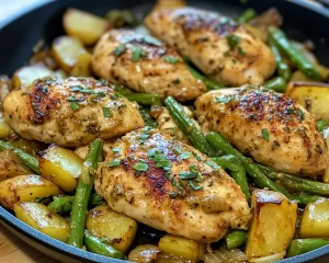 Spring Dinner Ideas: Dijon Honey Chicken Skillet in 20 Minutes