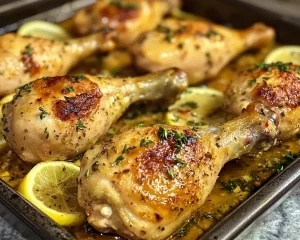 Spring Dinner Ideas: Lemon Thyme Chicken Drumsticks in 30 Minutes
