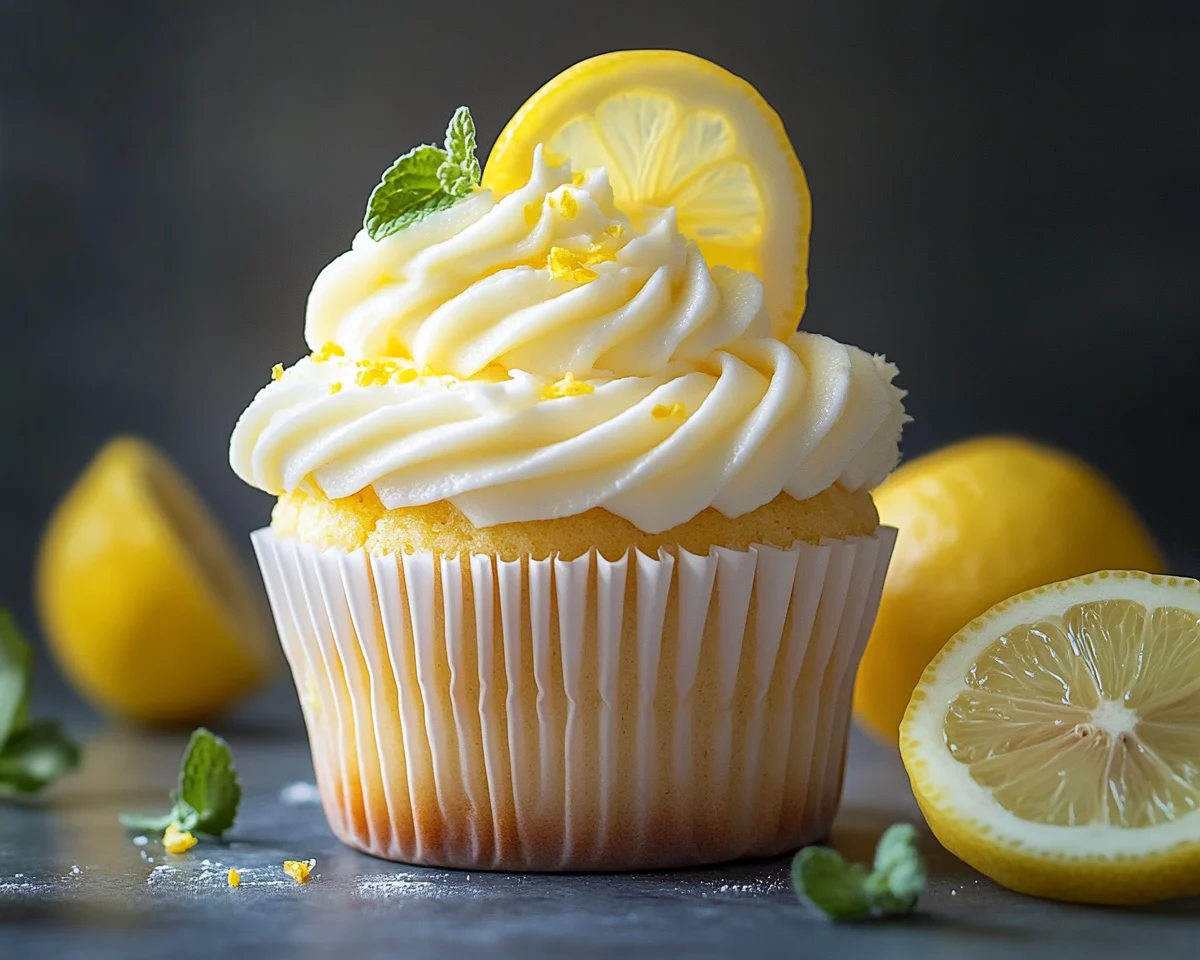 Spring Baking: Lemon Vanilla Cupcake Cake in 7 Steps