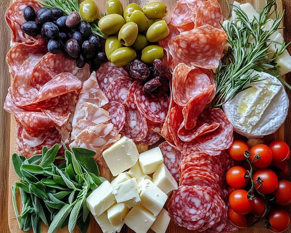 Spring Charcuterie Board Ideas with Fresh Herbs & Brie in 5 Steps