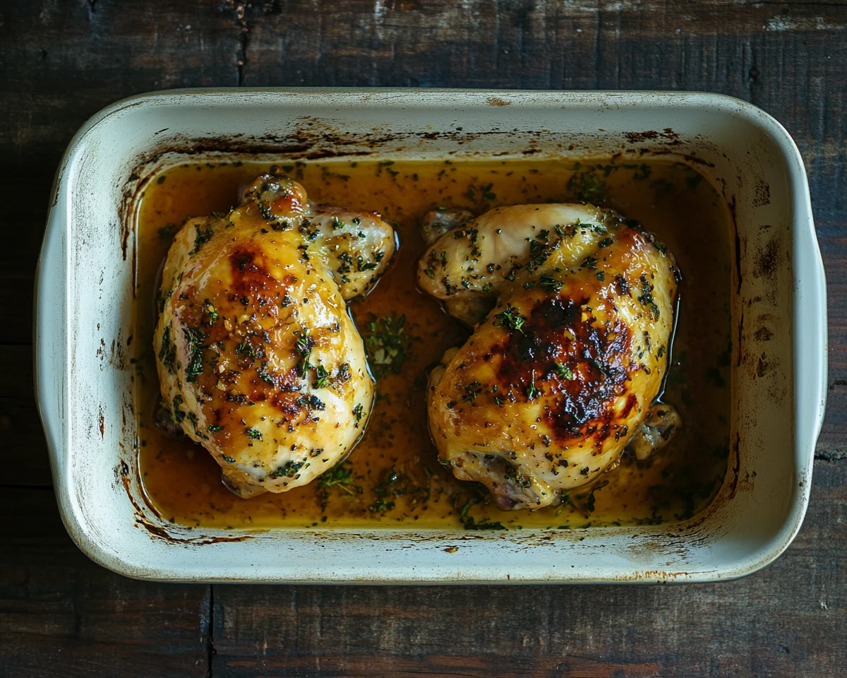 Spring Dinner: Honey Mustard Baked Chicken in 25 Minutes