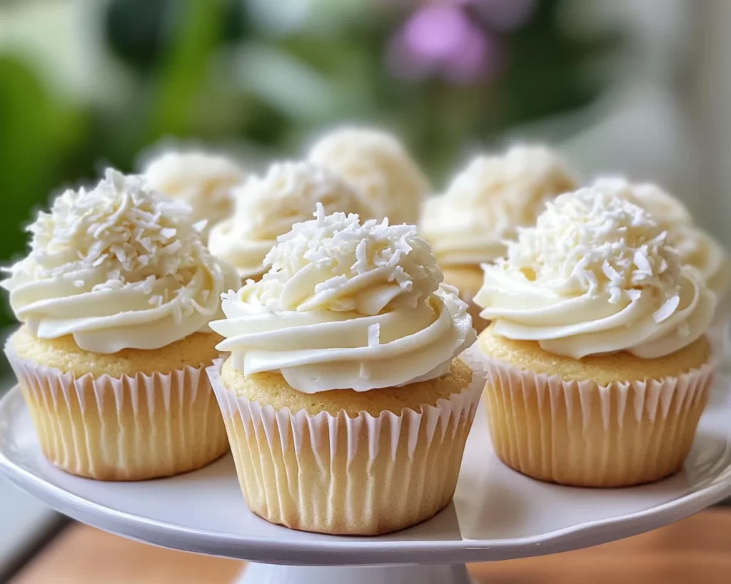 Spring Cupcakes: Coconut Lime Buttercream Cupcakes in 7 Steps